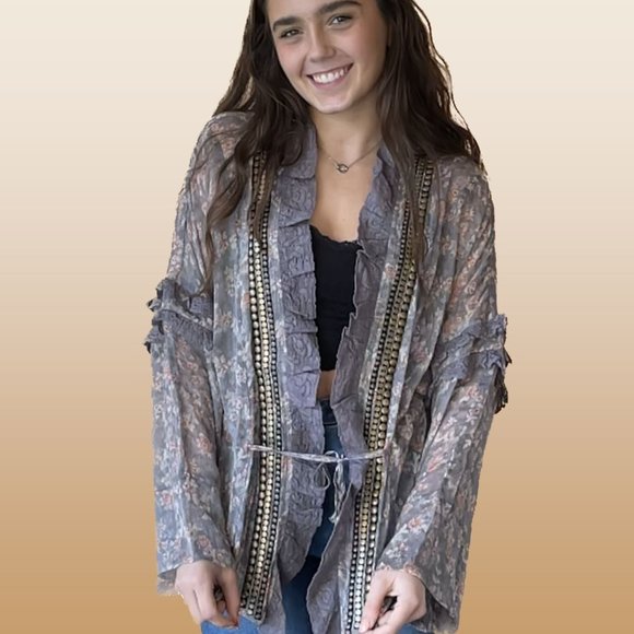 Jaded Gypsy Garden Romance Cardigan - Picture 2 of 5